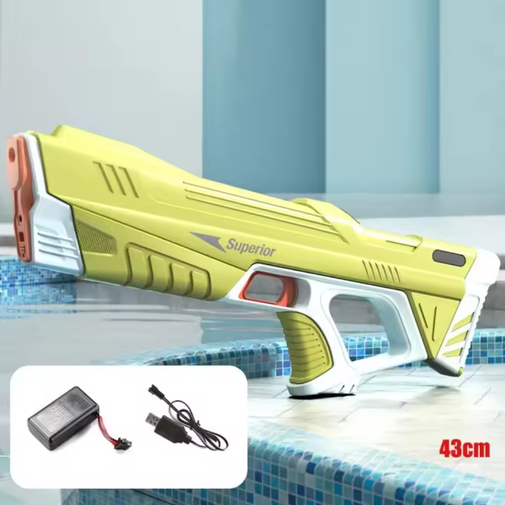Pistola de Agua Eléctrica Automática Completa Juguete Portátil para Niños - 1