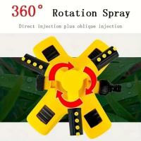 Juego de tubería de agua giratoria automática, rociador de riego para jardín, césped, patio, 360 grados - details 1