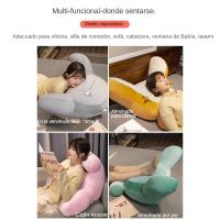Cojín de noche suave cojín trasero grande almohada sofá cama dormitorio de lectura largo sentado cintura soporte artefacto - details 2