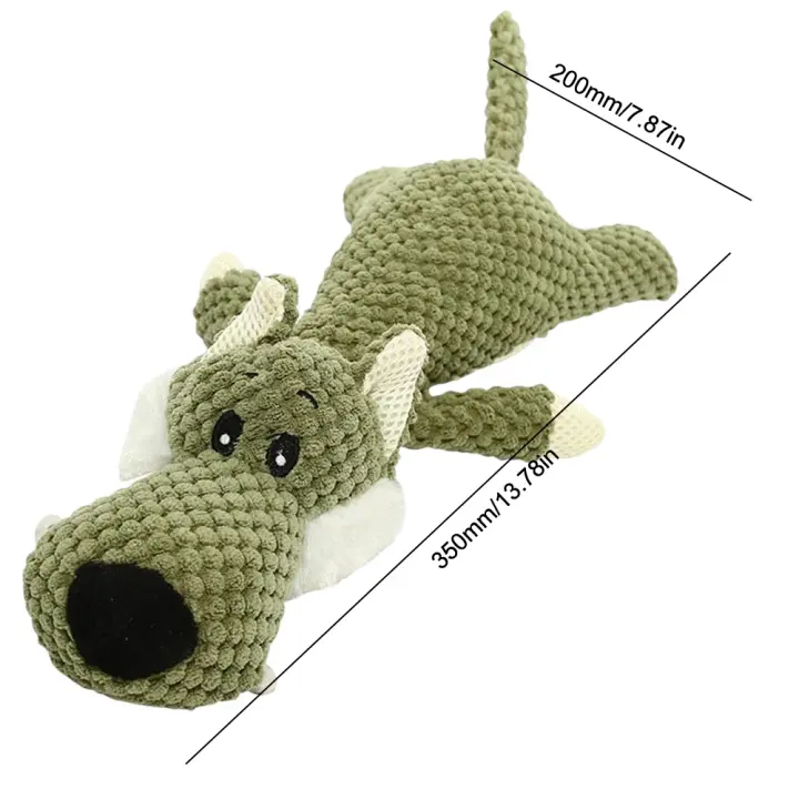 Juguete Masticable de Cigarro para Perros Juguete de Peluche Interactivo para Perros Pequeños y Medianos Suministros para Mascotas - 1