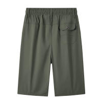 Pantalones Cargo Cortos de Algodón Puro para Hombres CHAIFENKO Versátiles, Transpirables, Ajuste Regular, Largo de Verano - details 2