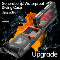 Funda subacuática de buceo profesional para iPhone 14, 13, 15, 16 Pro Max, S25 Ultra, S24 FE, 50 pies/15m - details 8