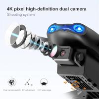 Dron Plegable 2025 con Cámara Dual 4K Vuela Altura, Modo sin Cabeza, WiFi FPV, 2 Baterías - details 1