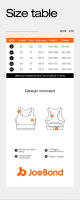 The Peach Chest para mujer, sujetador deportivo de alto impacto a prueba de golpes para Yoga y Fitness - details 3