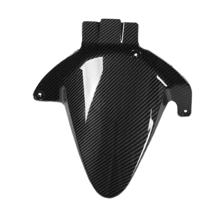 Guardabarros trasero para motocicleta, protector contra salpicaduras de repuesto para CBR600RR 2007-2012, estilo de fibra de carbono - 1