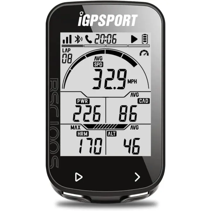 Rastreador de Rutina Ciclista GPS Pantalla de 2,6" Retroiluminada Autonomía de 40 Horas - 1