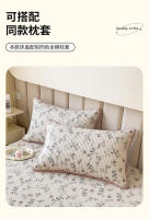 Sábana de Algodón Puro de Alta Calidad Diseño de Cama de Un Solo Pieza Suave y Acolchada - details 14
