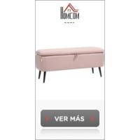 Taburete para pie de cama tapizado en tela con asiento acolchado y patas de madera, taburete de estilo vintage para dormitorio, recibidor, salón, 80x40x43 cm, beige - details 10