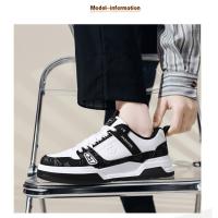 Zapatos Blancos de Moda para Hombres Comodos Zapatos de Plataforma de Deportes Casuales - details 5