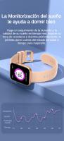 Reloj inteligente P59 para hombres y mujeres, reloj inteligente SANLEPUS con pantalla HD de 2,01 pulgadas, llamadas Bluetooth, notificaciones, más de 100 modos deportivos, monitor de salud para frecuencia cardíaca, oxígeno en sangre y sueño, IP67, compati - details 10