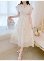 Vestido Cheongsam mejorado de estilo chino para mujer, falda larga de hada de diseño francés, novedad de verano, 2025 - details 2