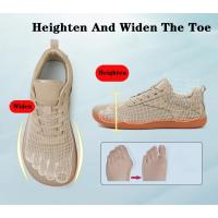 Zapatos de punta ancha, zapatos informales transpirables de malla Unisex para hombre, cómodos zapatos deportivos para caminar descalzos al aire libre - details 6