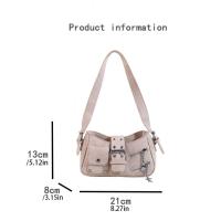 Bolso de mano a la moda Y2K, bolso para axila con remaches de estrella, bolso de hombro para chica picante, bolso cruzado Retro, ropa de calle - details 0
