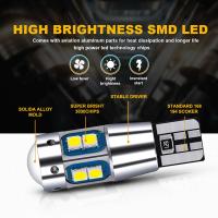 Bombilla de Coche LED CANBUS sin Error LUCKZHE W5W T10 Brillante, 12V, 3030 SMD Paquete de 2 - details 0