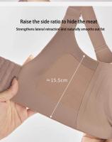 1/2 Unidades. Sujetadores sin costuras de talla grande para mujer, ropa de dormir suave sin aros de copa completa, sujetador de color sólido para mujer, lencería sexy push-up - details 29