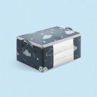 Bolsa de Almacenamiento de Edredón Impresa de Gran Capacidad Organizador de Armario a Prueba de Polvo para Ropa y Ropa de Cama - details 8