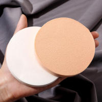 Esponja de maquillaje para cara, esponja redonda, herramienta de belleza suave portátil, accesorios cosméticos de uso seco y húmedo, 6/2 Uds. - details 0