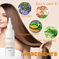La planta herbaria repara la furia seca, hidrata, suaviza el cuidado y el aceite para el cabello denso - details 2