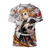 Camiseta con estampado 3D de Anime Devil Killer para hombre y mujer, camiseta de talla grande Haruku Street, deportes de ocio, secado rápido, transpirable - details 2
