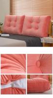 Almohada de Cuerno de Cama Almohada de Lectura de Espalda con Soporte de Posicionamiento de Almohada Material de Poliéster/Algodón Hecho en China - details 15