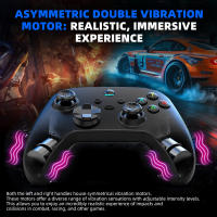 Mando inalámbrico G6 para juegos móviles, controlador trimodo Hall rocker/disparador, Joystick de seis ejes para NS Switch /PC/Android/IOS - details 4