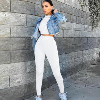 Conjunto deportivo de dos piezas de manga larga, nuevo traje informal de moda para mujer - details 6