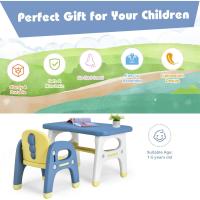 pequeña para bebés, Conjunto y Silla Actividas para niños, Apto para 1-5 años (Gris) - details 11