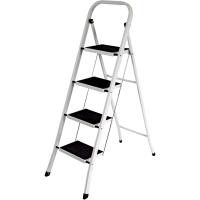 Escalera de 4 Pasos Resistente al Acero Vida Diseños-Portátil Plegable con Alfombra Antideslizante - details 0