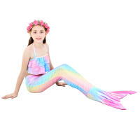 Traje de baño de cola de sirena para niños y niñas, bañador con Monofin - details 29