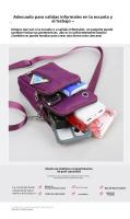 Versátil Otoño Invierno nuevo bolso para teléfono bandolera pequeño bolso de mano portátil para mujer monedero pequeño bolso de hombro bolso para teléfono multicapa - details 6