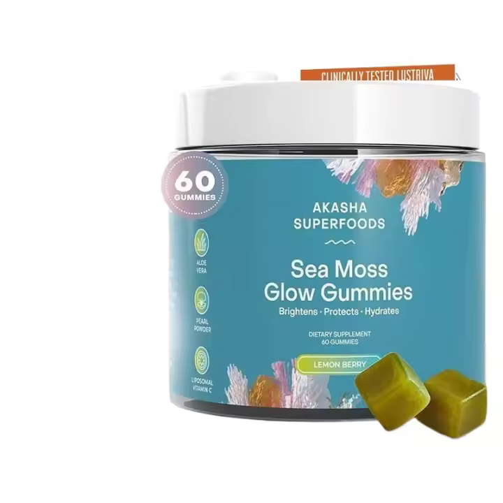 Gomitas brillantes de algas marinas calientes Sea Moss Glow Gummies - 1