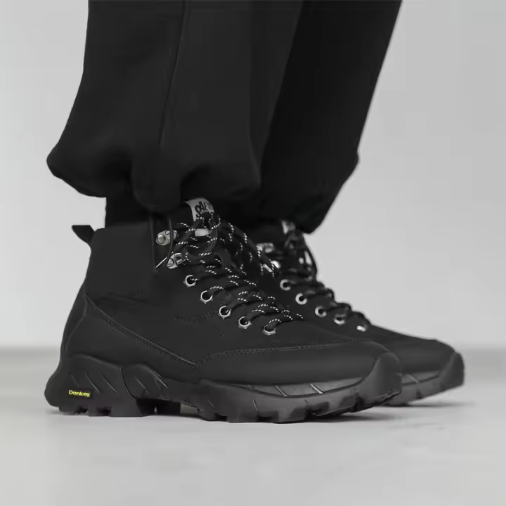 Nueva ciudad Zapatos de senderismo al aire libre Plataforma Zapatos casuales de caña alta - 1