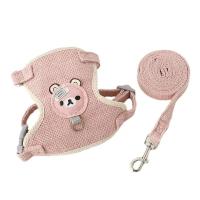 Conjunto de arnés y correa para gato, chaleco ajustable a prueba de Escape para perro, malla transpirable para gato y gatito - details 1