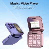 Mini teléfono móvil I17pro con tapa, Radio FM, tarjeta Dual, modo de espera Dual, plegable, linterna, voz, Clamshell, MP3 - details 7