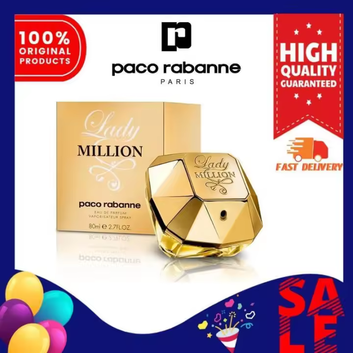 Leten Lady Million Eau de Parfum para Mujer 80ml Fluido de transmisión - 1
