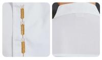 Uniforme de Chef, camisa de camarero de Catering, chaqueta de cocinero de cocina de restaurante de verano, ropa de camarero de panadería para espalda, diseño de malla transpirable - details 5