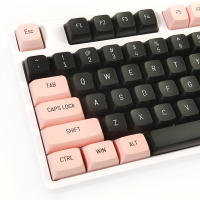 Teclas PBT de 149 teclas CSA, teclas en inglés de doble disparo, color negro y rosa, personalizadas para Teclado mecánico de juegos - details 3