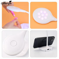 Secador UV LED Portátil Mini Lámpara de Escritorio Flexible para Manicura - details 5