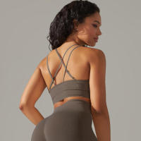 -Mujeres deportivas sexys, sujetador de belleza para gimnasio, entrenamiento, correr, yoga - details 33