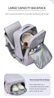 Mochila de Viaje para Mujer 16 Pulgadas Laptop Compatible Impermeable con Bolsa para Zapatos - details 5