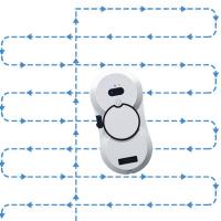 Robot de limpieza de ventanas, aspirador eléctrico de succión de 5600PA, con Control remoto anticaída, enchufe estadounidense - details 5