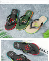 Chanclas de goma para hombre, zapatillas de playa informales al aire libre, sandalias con pasador - details 5