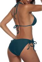 Traje de baño de vacaciones casual de bikini de tres puntos dividido para mujer profesional - details 42