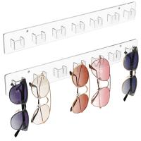 Organizador de gafas de sol, soporte de pared, exhibición de gafas de sol acrílicas, para decoración de oficina y hogar, regalos únicos, 2 paquetes - details 1