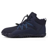 Botas de nieve de los hombres de invierno engrosado impermeable y antideslizante ancianos zapatos de algodón caliente y terciopelo botas cortas de mediana edad - details 2