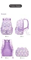 Mochila escolar de gran capacidad para estudiantes, mochila impermeable de ocio para mujer, versión coreana, estil - details 26
