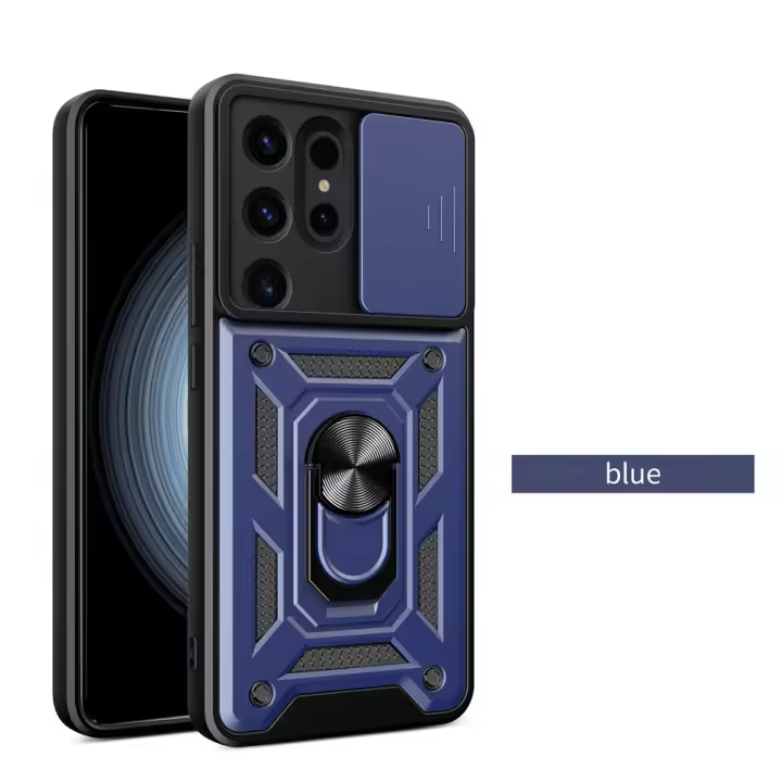 Funda protectora de lente deslizante para Samsung Galaxy S25 Ultra S24 FE S23 S22 S21 Plus A16 A15 A55 A05S A05 A14 A34 A54 Note 20 - 1