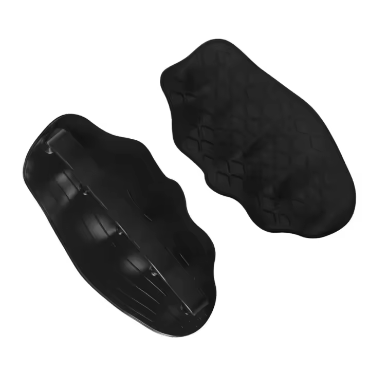 Protector de palma para Fitness, Protector de palma elástico ergonómico para levantamiento de pesas, antifricción, patrón antideslizante, 1 par, 4 dedos - 1