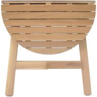 Mesa de Pared Plegable de Acacia Madera Natural 45x47x80 cm Ideal para Balcón, Terraza, Jardín - details 11