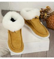Simple Solid Color Thickened Medium Tube Warm Snow Boots Fashion Comfortable Thick Bottom Snow Boots Women Footwear - details 10